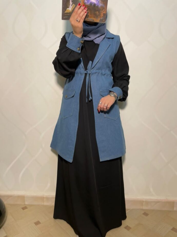 ⁦حجاب + جيلي جينز⁩ - الصورة ⁦3⁩